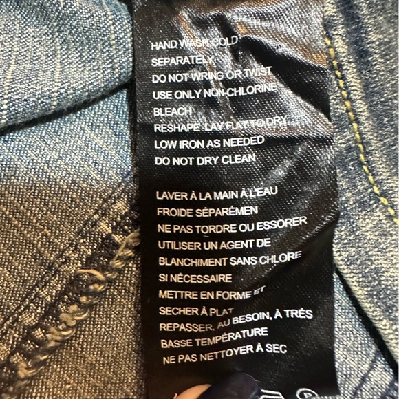 NWT studded open-back cropped denim vest top by Urban Outfitters / NEW - Picture 14 of 16